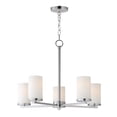 thumbnail image 1 of 10286SWSN Maxim Lighting Lateral - 5 Light Chandelier-18.5 Inches Tall and 24 Inches Wide-Satin Nickel Finish, 1 of 5