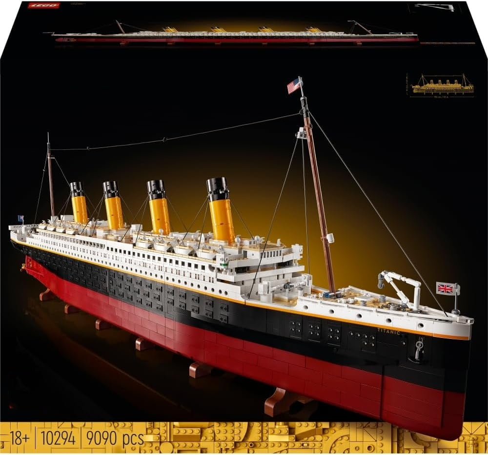Titanic lego set walmart sale