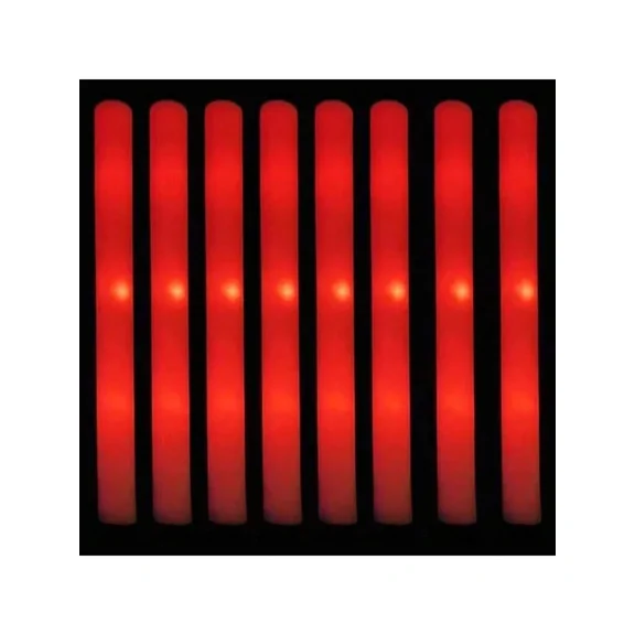 102PCS LED Light Up Foam Sticks Wand Rally Batons Flashing Glow Stick For Party, LED Foam Glow Sticks Light Up Flashing Wands Show DJ Party Wedding Birthday Christmas Halloween Festival Events