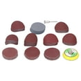 102Pcs 2in Sandpapers Set Polishing Discs with Extension Rod Electric