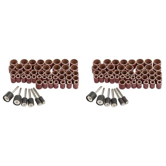 102Pcs Sandpaper Ring Grinding Sandpaper Roll Metal Derusting Polishing Round Play DIY Grinding Wheel