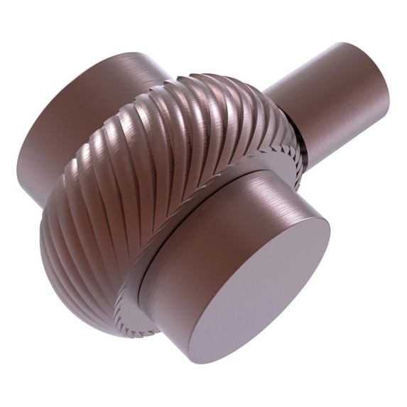 102T-CA 1-1/2 Inch Cabinet Knob, Antique Copper