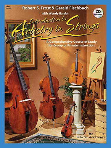 Pre-Owned 102VA - Introduction to Artistry in Strings Book/CD - Viola Paperback