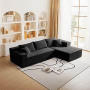 104" L-Shaped Sectional Sofa - rated 4 stars from 1 reviews