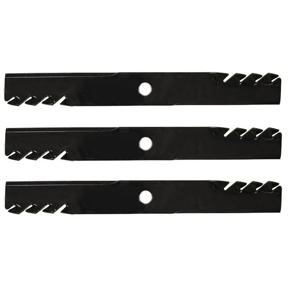 103-6393 Qty 3: Toothed Mower Blade Fits Exmark