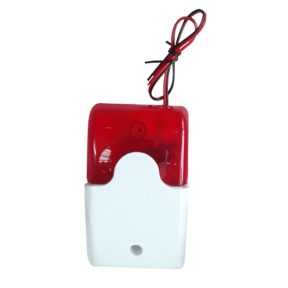 103 Hospital Nursing Home Emergency Call Wired Flashing Alarm Sensor Fire Protection Sound and Light Horn Power Outage Sound and Light Alarm Siren