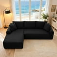 thumbnail image 1 of 103" Modular Sectional Couch with L-Shape Chaise, Modern Boneless Couch for Living Room, Sofa in A Box, Oversized Sofa Sleeper with Deep Seat, No Assembly Required, 1 of 8