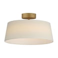 thumbnail image 1 of 10330OFNAB-Maxim Lighting-Paramount - 19.5W 1 LED Flush Mount-6 Inches Tall and 16 Inches Wide-Natural Aged Brass Finish, 1 of 5