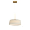 thumbnail image 1 of 10334OFNAB Maxim Lighting Paramount - 19.5W 1 LED Pendant-11 Inches Tall and 16 Inches Wide-Natural Aged Brass Finish, 1 of 5