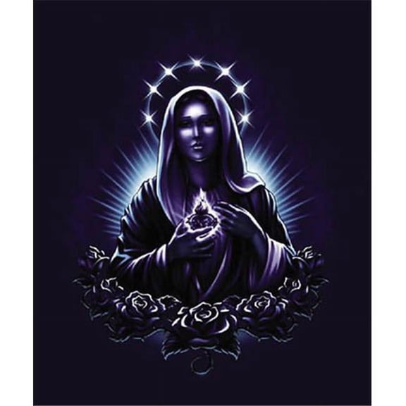 1035-08x10-LA 8 x 10 in. Virgin Glow Latino Art Poster Print