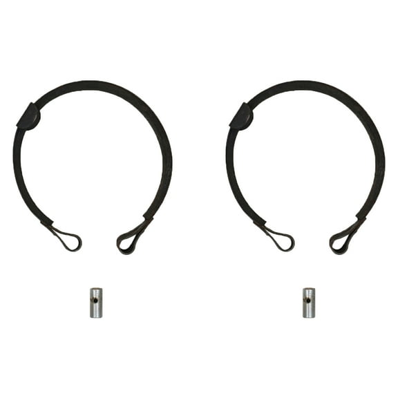 RAParts 1036 Two 4-3/16" Band Brakes w Brackets For Go Karts Mini Bikes Manco Trikes