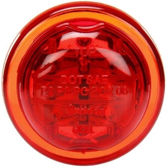 10375R - Truck-Lite, Clearance/Marker Light, LED, Red, 2.5" -
