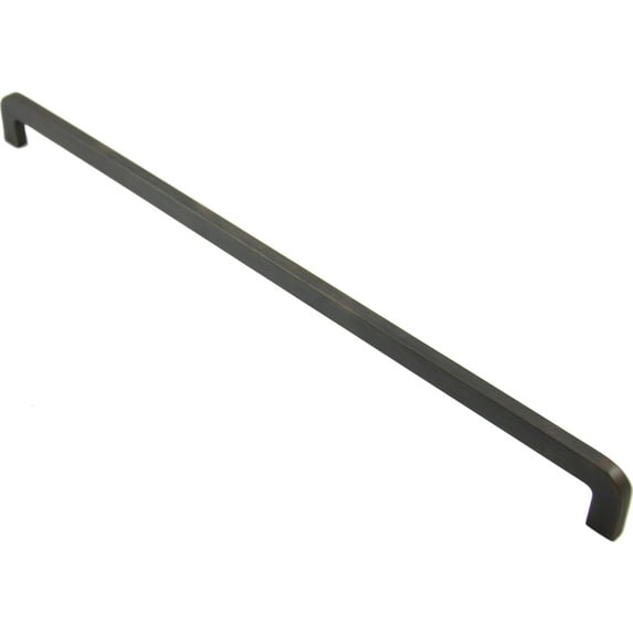 Residential Essentials 10387BK 16.87 in. Cabinet Thin Pull - Black