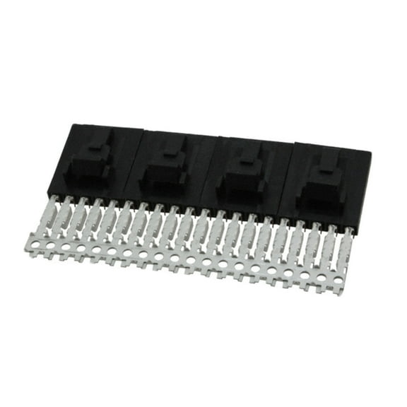 103960-4 Conn IDC Connector RCP 5 POS 2.54mm IDT ST Cable Mount Strip