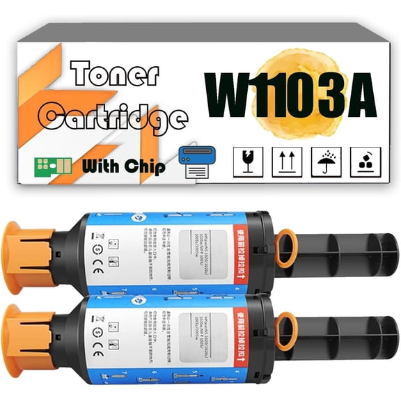 103A W1103A Toner Cartridges Compatible for HP 1000A 1000W MFP 1200A 1200W Printers, High Yield 2,500 Pages