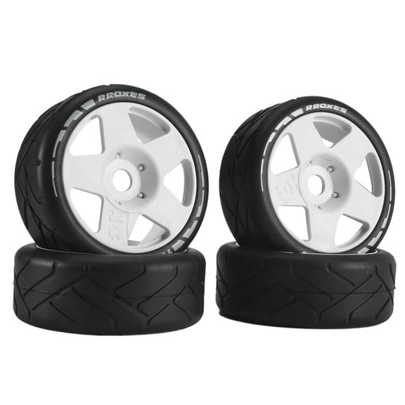 103mm 1/8 Scale RC Off Road Tires Wheel 17mm Hex for ARRMA Redcat Team VRX WR8 Hobao,White