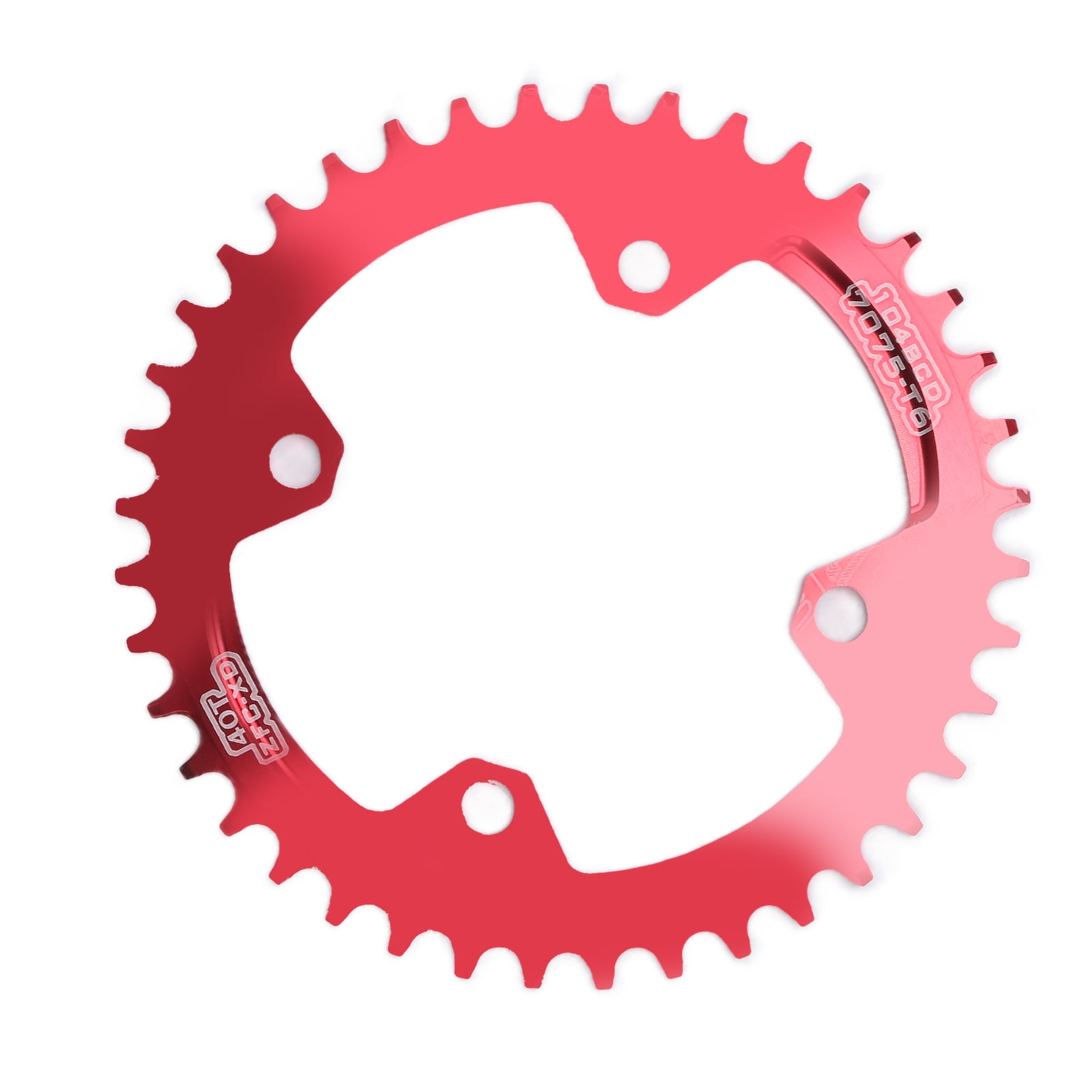 104 BCD Bike Chainring 40T, Narrow Wide Tooth Design, Reduced Friction ...