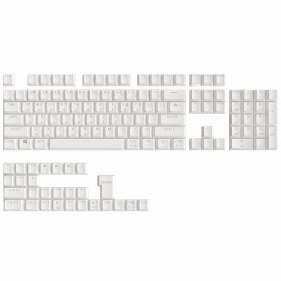 104 Keys Korean Lettering Keycaps OEM Profile ABS Keycap for Mechanical Keyboard ISO Layout RGB Backlit Keycap