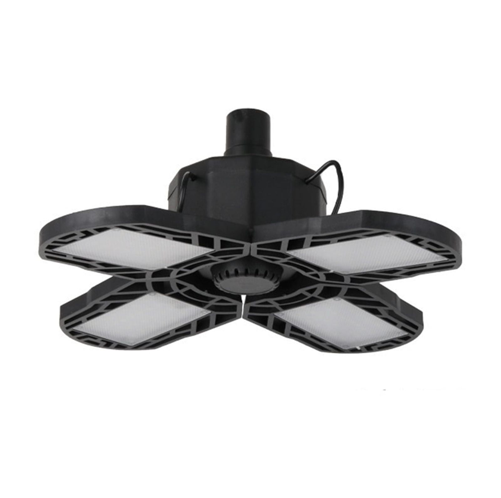 104 LED Solar Camping Light 4 Leaf Foldable Garage Light Rechargeable With Remote Waterproof Outdoor Emergency Tent Light ,Easy to Install
