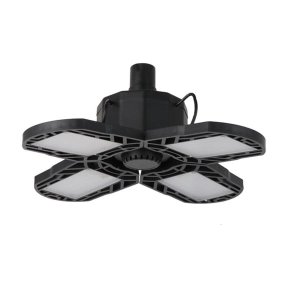 104 LED Solar Camping Light 4 Leaf Foldable Garage Light Rechargeable With Remote Waterproof Outdoor Emergency Tent Light ,Easy to Install