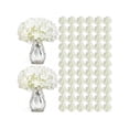 thumbnail image 1 of 104 PCS Artificial Hydrangea Flowers Silk Hydrangea Artificial Flowers Heads With Stems Full Hydrangea Flowers For Wedding Centerpieces Home Garden Party Decor Ivory, 1 of 8