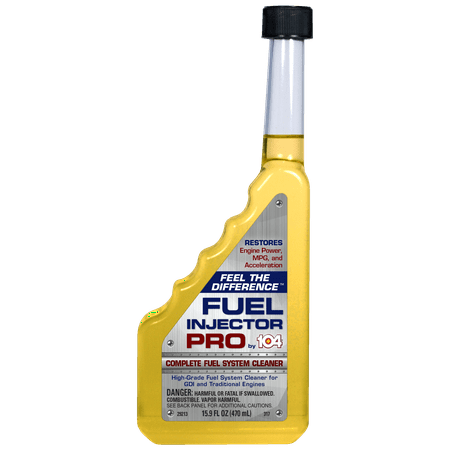 104+ Performance Fuel Injector Pro - Complete Fuel System Cleaner - High Grade Cleaner for GDI & Traditional Engines - Restores MPG & Restores Power, 15.9 fl. oz. (29214)