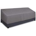 104 in. W x 40 in. D x 33 in. H Gray/Dark Gray Waterproof Outdoor Couch