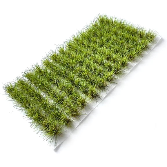 104-pcs 8mm Tall Diorama-Flowers-Grass Model Grass Cluster Humus Dark Brown Static-Grass for Model-Train-Scener Wargaming-Terrain ,Dioramas & DIY Crafts