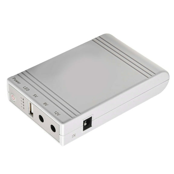 10400Mah Mini Ups Uninterruptible Power Supply Dc12V 9V 5V Monitor Router Backup 10400Mah Mini Ups Uninterruptible Power Supply