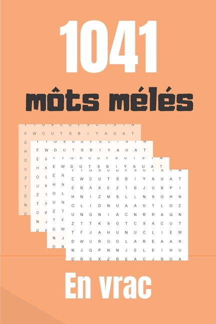 1041 mÃ´ts-mÃªlÃ©s en vrac: DÃ©couvrez de nouveaux mots Adulte idÃ©e Cadeau, (Paperback)