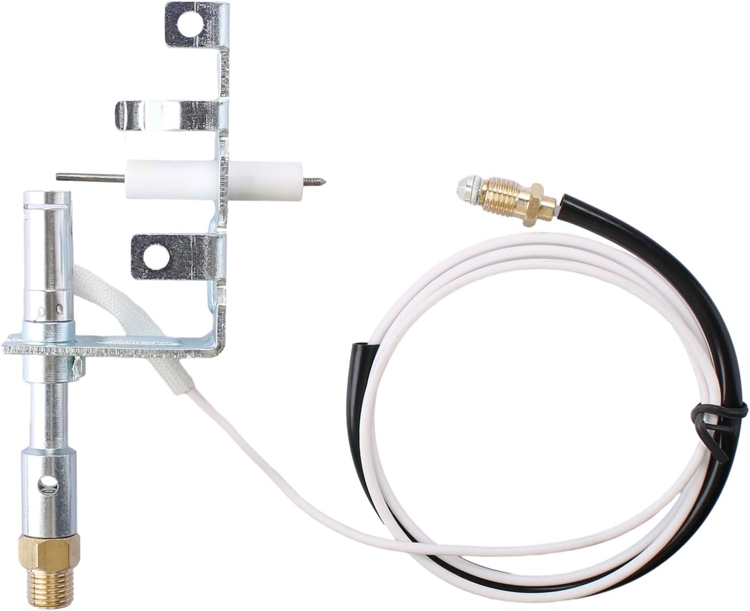 10428601 ODS Gas Pilot Assembly for Wall Heaters Fireplaces Gas Logs, Replacement Gas Fireplace