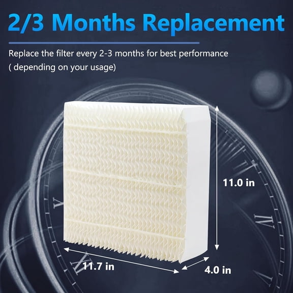 1043 Super Humidifier Wick Filter (2 Pack) Replacement for Essick Air AIRCARE EP9500, EP9700, EP9800, EP9R500, EP9R800, 821000, 826000, 826800, 831000 Space Saver 800 8000 Humidifiers