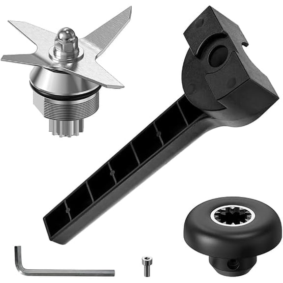 GXJZY2676 104675 Wet Blade Assembly Replacement Part with Allen Wrench & Drive Socket, Compatible with Vitamix Classic Standard 64 oz, 48 oz and 32 oz Blender Containers