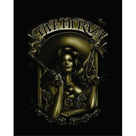 1047-16x20-LA Viva Mi Raza Poster