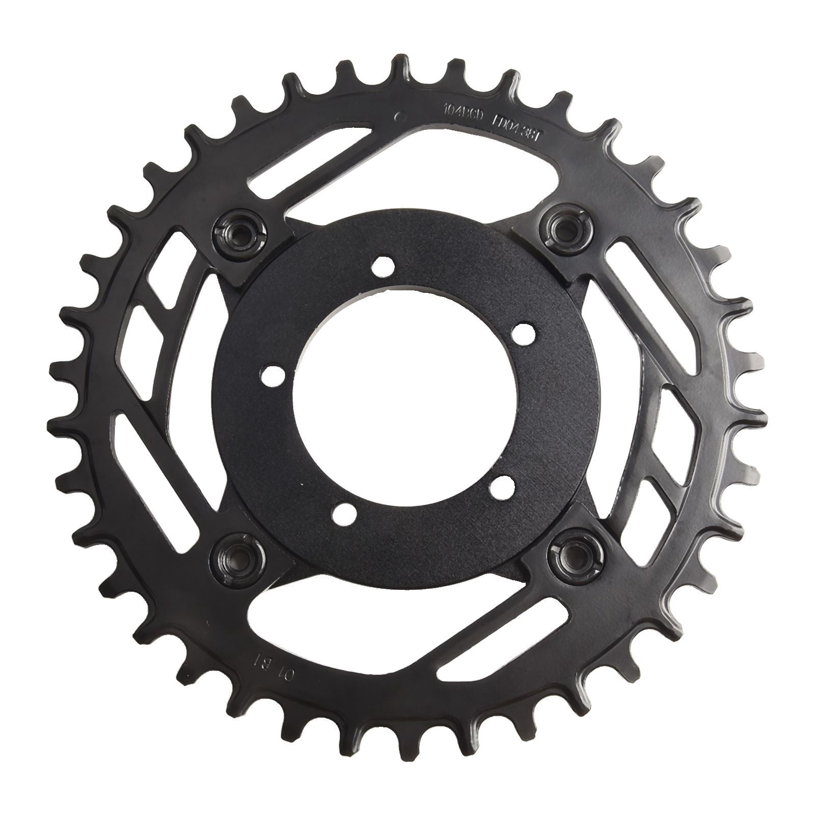 Adaptateur Spider 104BCD Pour Moteur BAFANG BBS01/BBS02/BBSHD - Conversion Transmission Vélo Électrique