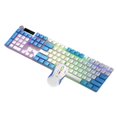thumbnail image 1 of 104Keys Lighting Mechanical Keyboards and Mouse Cored Combo, 1.5m Cable for Gaming and Office Use, 1 of 9