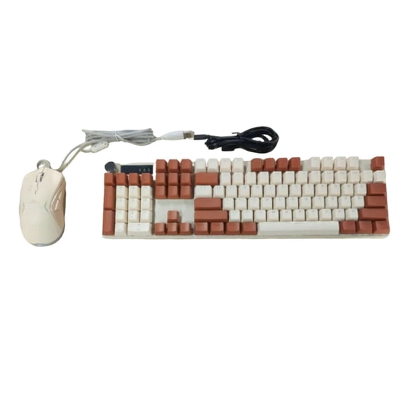 104Keys Mechanical Keyboards and with Dynamic Lighting for Gaming Enthusiasts
