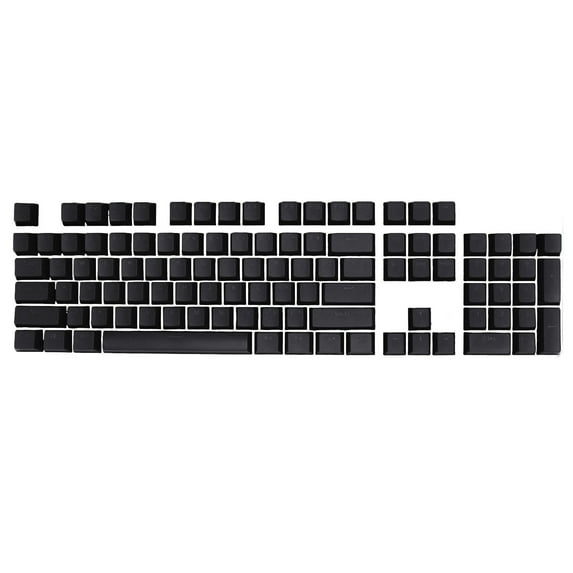 104Pcs Gaming Keyboard Caps,Universal Keycaps for Mechanical Keyboard with Cross-shaft Body, Good Light Transmittance ABS Backlight Wear-Resistant Key Caps Replacement Keyboard Accessories