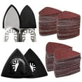 thumbnail image 1 of 104Pcs Oscillating Tool Detail Sanding Pads, 100Pcs Sandpaper, 1 of 6