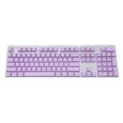 104pcs ABS Backlit Keycap OEM Profile for Mechanical Gaming Keyboard Black Blue Green Gray Orange Pink Purple Red White