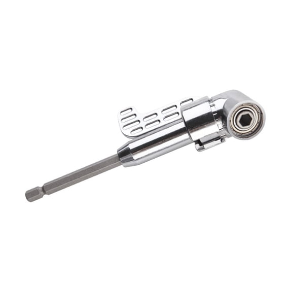 105 Degree Angle Extension Hex Drill Bit Screwdriver Socket Holder Adaptor Long