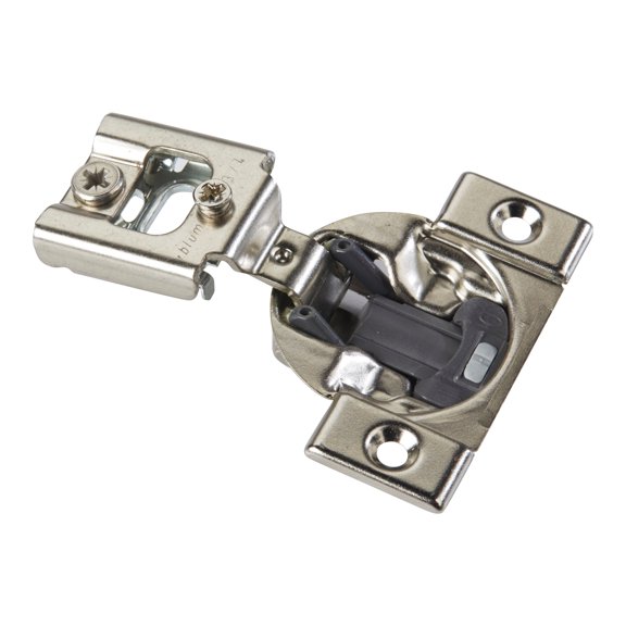 105 Degree Compact 38N Series Blumotion 3/4" Overlay Screw-On Self-Closing Cabinet Hinge