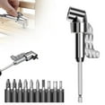 thumbnail image 1 of 105 Degree Right Angle Drill Adapter, 2025 New Corner Tool Screw Hub with Multi-function Bend Screwdriver Bit, Hex Shank Driver Angle Drill Attachment for Household Work, 1 of 6