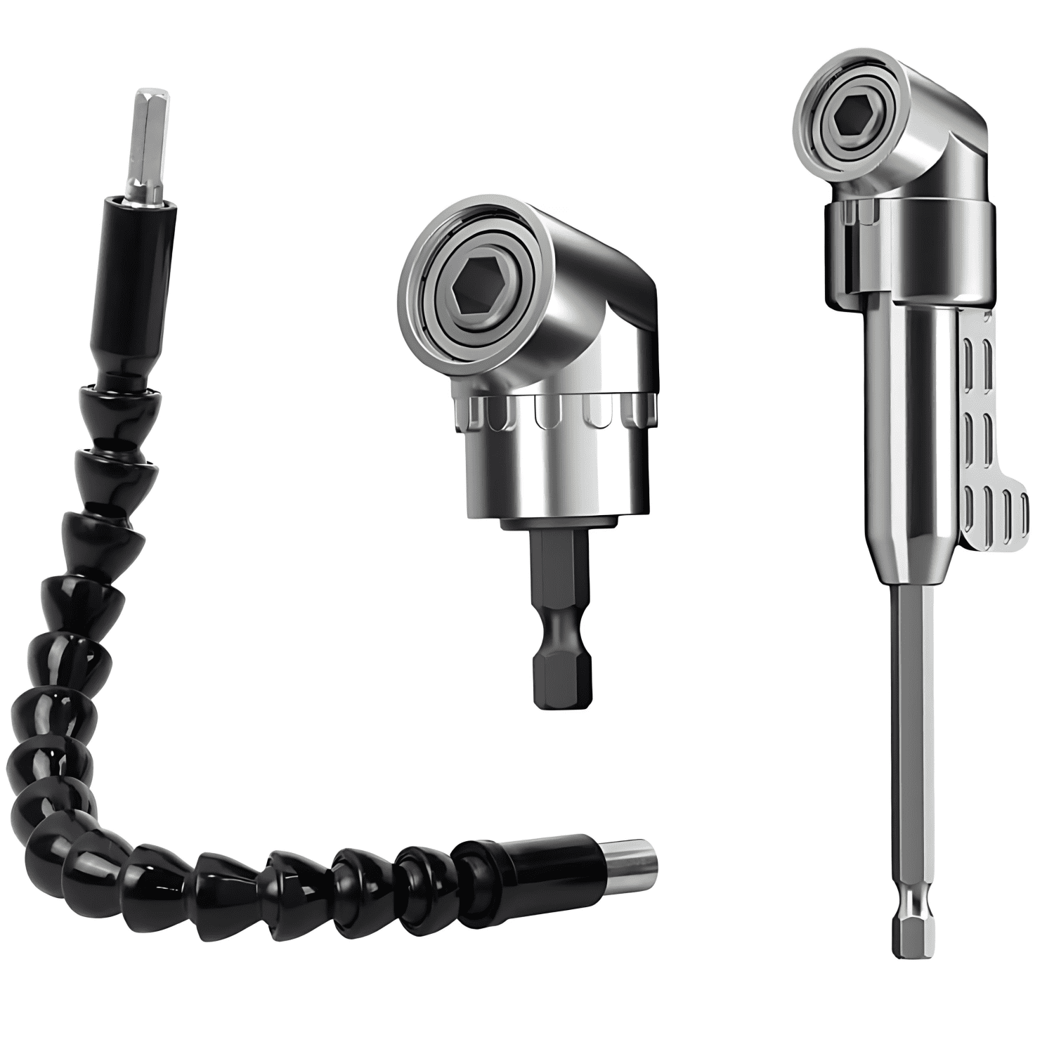 Hahhhha Flexible Drill Bit Extension Kit, Including 1 PCS Bendable - View #3
