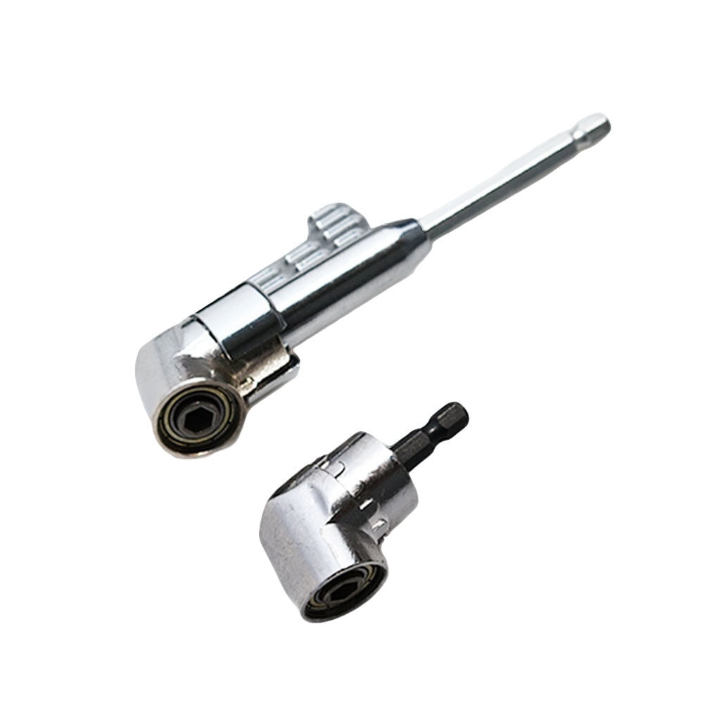 105 Degree Right Angle Drill Attachment - Multi-function Adapter With 12 Screwdriver Bits