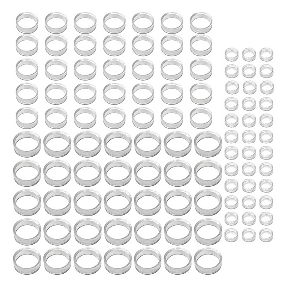 105 PCS (3 Sizes Each 35) Sphere Stand,Clear Mini Ball Stand,Round Display Stands for Baseball, Crystal Ball, Golf Ball,105 * Sphere Stand(3 Sizes, each 35Pcs),Transparent