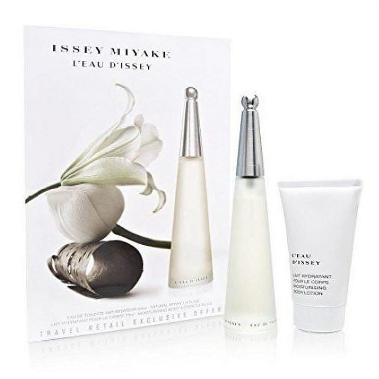 105 Value) Issey Miyake L'eau D'issey Eau De Toilette Perfume Gift Set for  Women, 2 Pieces 