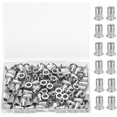 105 count M5 Rivet Nuts, M5 Threaded Inserts, Threaded Rivets, Nut ...