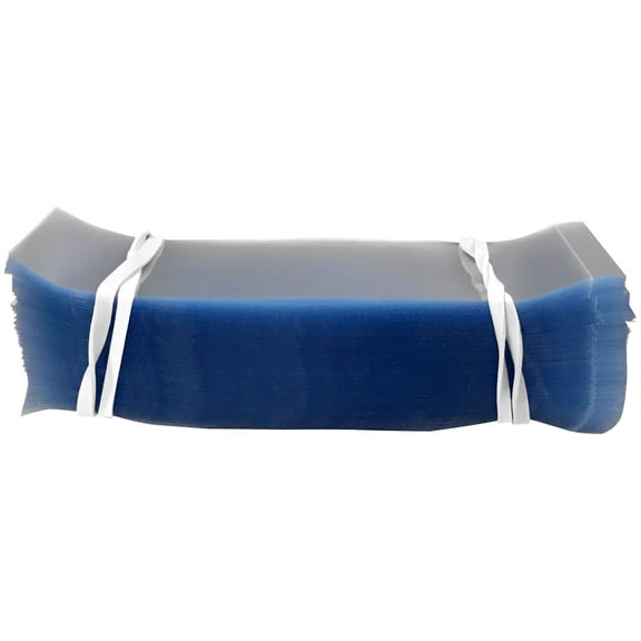 105 x 28 mm Clear Perforated Shrink Band for Cosmetic Jars, Plastic Jars, Spice Jars and More. [Compatible Diameter Range: 2 1/4" - 2 1/2"] - Bundle of 10,000