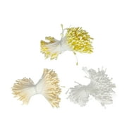 1050-1600Pcs 2mm Matte Floral Stamen Pistil Artificial Flower Stamens Pistil for Christmas Card Wedding Decoration